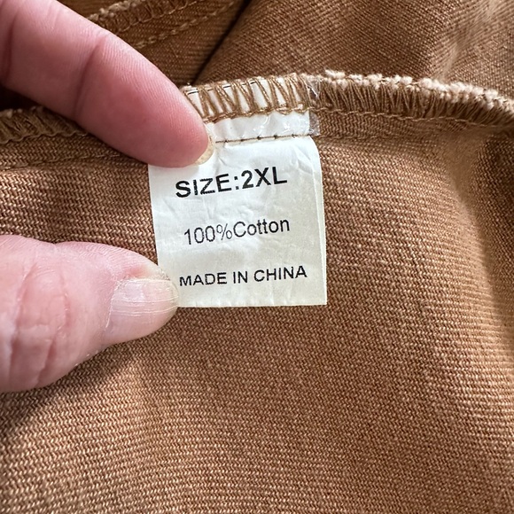 ❤️❤️ 4 for 25$ ❤️❤️ Brown Distressed Jean Jacket - Picture 4 of 5